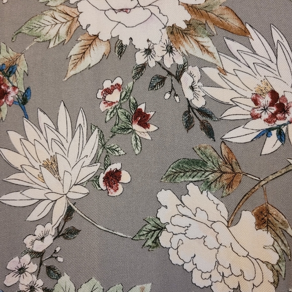 Zara button up tie waist maxi dress - Picture 6 of 6